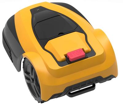 China Cordless Robot Lawn Mower With Border Wire Navigation Technology Magnetic Grass Cutter for sale