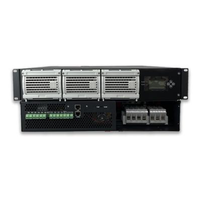 China Telecom Station / Base 180 Amp System 48 Volt Rectifier Telecom Rectifier 220v Modular AC 48v DC Power Supply for sale