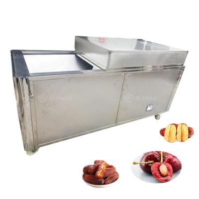 China Food Beverage Automatic Palm Jujube Pitter Zizyphus Date Palm Stone Removing Machine for sale