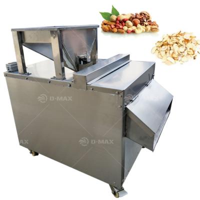 China Stainless Steel Potato Slicer Machine for Large Capacity Almond and Pistachio Cutting for sale