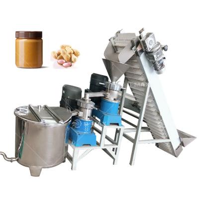 China Professional Nut Paste Making Machine for Restaurant Peanut Butter Production Line for sale