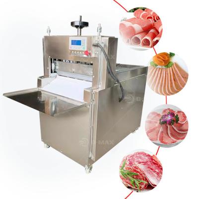 China Frozen Sausage Rolls Cutting Machine Voltage 220v/380v/customized by Frozen Meat Block for sale