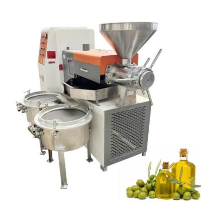 China Cold Hot Pressing Machine Sunflower Seed Oil Making Machine Screw Oil Press Machine for sale