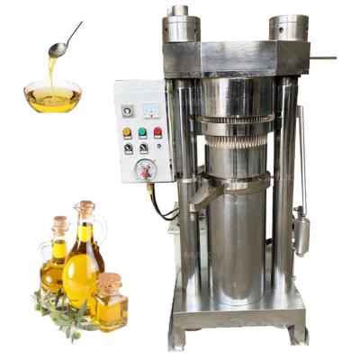 China 220v/380v/Customized Voltage Flax Seed Oil Hydraulic Oil Press Machine for Coconut Oil for sale