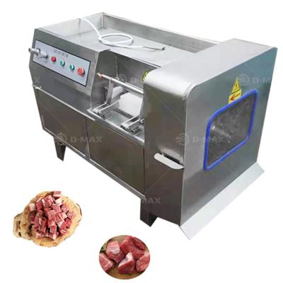 China 3kw Meat Cube Cutter Pork Rind Chop Cut Machine for Frozen Meat Block Best Seller for sale