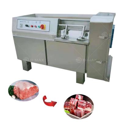 China 304 Stainless Steel Meat Cube Dicer/ Frozen Meat Dicer Cutting Machine for Farms for sale