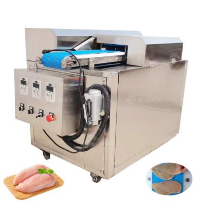 China Easy Operation Automatic Chicken Breast Filleting Machine for Flake Pork Meat Cutting for sale