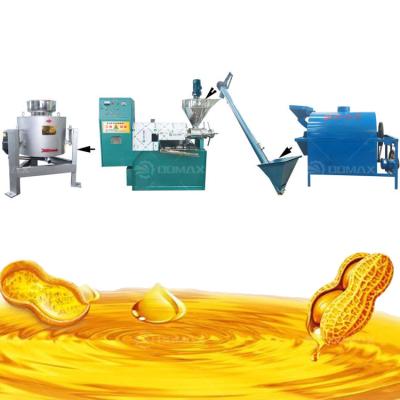 China Food Edible Oil Produce Line Soybean Sunflower Oil Press Production Line for Voltage 380V for sale