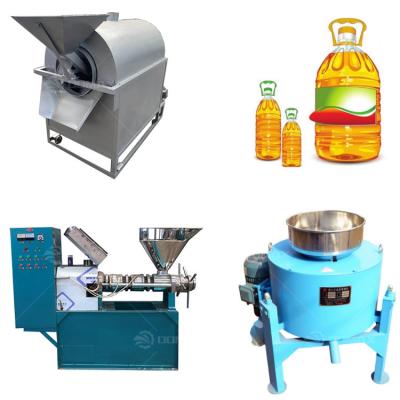 China Energy-Saving Edible Oil Refining and Bottling Machine with Seeds Oil Pressing Machine for sale