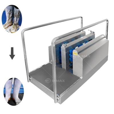 China Food Beverage Shops Automatic Boot Cleaning Washing Machine Hygiene Boot Washer Rubber for sale