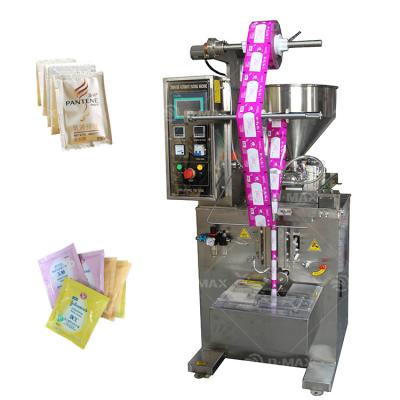 China Electric Driven Stainless Steel Paste Honey Oil Jam Ketchup Liquid Sachet Filling Machine for sale