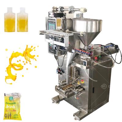 China 3/4 Sides Seal Commercial Honey Sachet Liquid Packaging Machine for Curry Paste Stick for sale