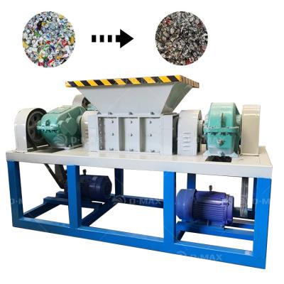 China High Capacity Double Shaft Industrial Scrap Metal Shredder Crushing Machine for Steel for sale