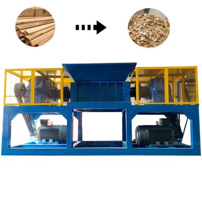 China Multifunctional Dual-shaft Shredder for Recycling Scrap Cardboard Metal Plastic Waste for sale