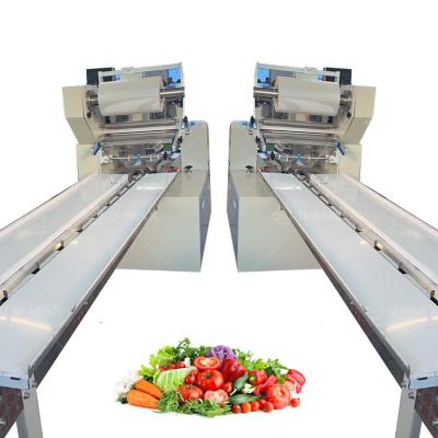 China Horizontal Plastic Cup Paper Cup Fresh Fruit and Vegetable Packing Machine 3800x670x1450mm for sale