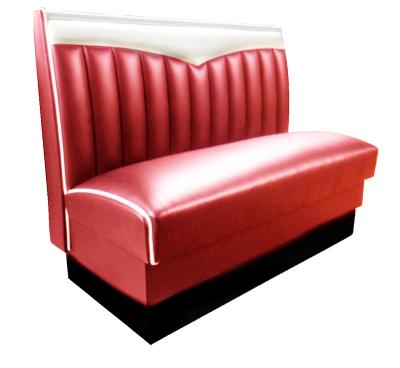 China Easy Clean American Leather Restaurant Cabin Retro Diner Cabin Restaurant Furniture for sale