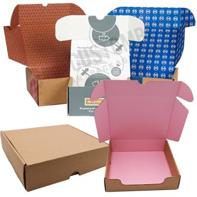 China Handmade Single Groove Corrugated Cardboard China Tuck Top Standard Export Recycle Packaging Box for sale