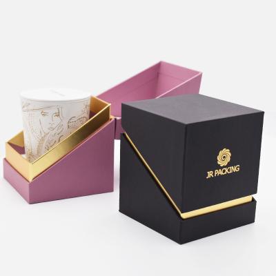 China Recycled Materials Essential Oil Bottle Packaging Box Custom For Cosmetic Packaging Paper Boxes Manufacturer for sale