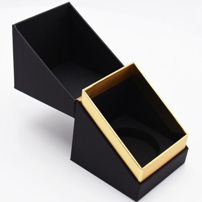 China Recycled Materials Customized Decorative Perfume Packaging Box With Hot Stamp Logo for sale