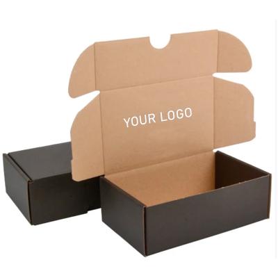 China Handmade Custom Printing Personalized Postal Corrugated Cardboard Shipping Mailer Mailer Box With Logo for sale