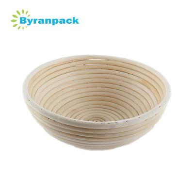 China Disposable Rattan Cane Bread Banneton Proofing Basket with Liner Banneton Basket for sale