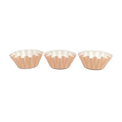 China Floret Disposable Paper Mold Brioche Baking Cups for sale