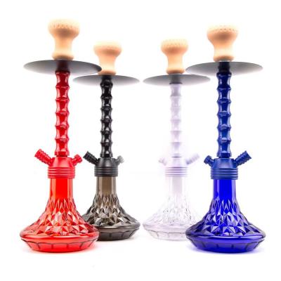 China Smoking Set Diamond Bottle Arabic Nargile Shisha Shisha Hookah Wholesale Portable Smoking Set Bar Acrylic Hookah Accessories for sale