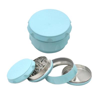 China New Tobacco Grinding Glow In The Dark Custom Grinder Smoking Accessories Wholesale Herb Grinder Dry Weed Grinder Logo Zinc Alloy Metal Tobacco for sale