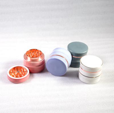 China New Design Safety 4 Layers Ceramic Grinder Smoking Accessories Logo Tobacco Herb Grinder Custom Made Wholesale for sale