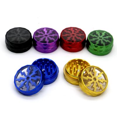 China 2021 New Style Weed Tobacco Grinder Smoking Accessories Diamond Lightning Weed Grinding Tobacco Smoking Accessories for sale