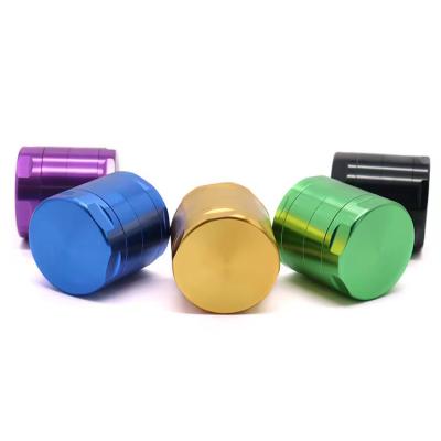 China 2021 High Quality OEM/ODM Aluminum Alloy 4 Pieces Grinder Aluminum Alloy Custom Logo Tobacco Grinder Herb Grinder Smoking Accessories Weed for sale