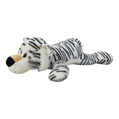 China Hot Sales Toy Lifelike Stuffed Large Spotted Plush Stuffed Quality Soft Plush Tiger Animal Toys for sale