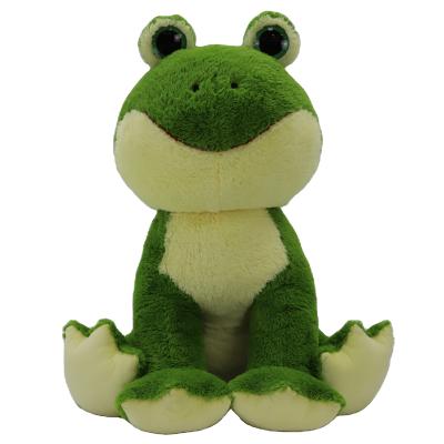 China New Design Product Custom Plush Green Frog Plush Toys Softly Resting Stuffed Animal Gifts For Kids Stuffed Frog for sale