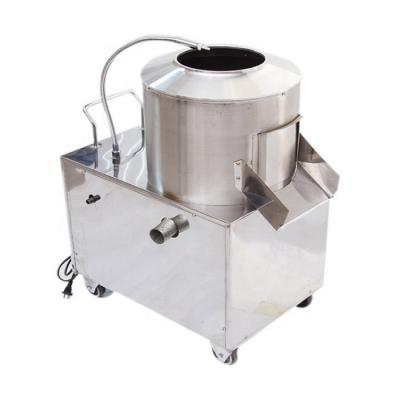 China Hotels Commercial Potato Peeling And Cutter Machine / Sweet Potato Peeler Machine For Sale for sale