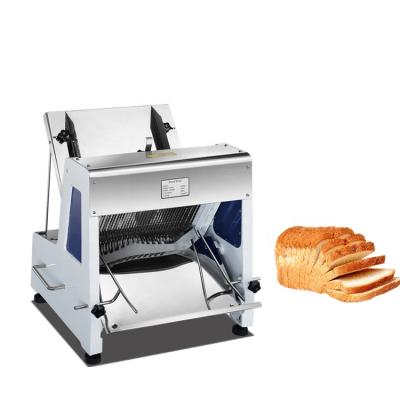 China Snack factory mechanical toast bread slicing machine, adjustable electric bread slicer for sale for sale