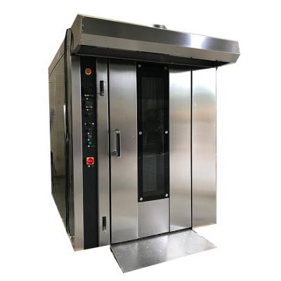 China 32 Tray Commercial Hot Air Catering Electric Rotary Baking Oven For Bread for sale