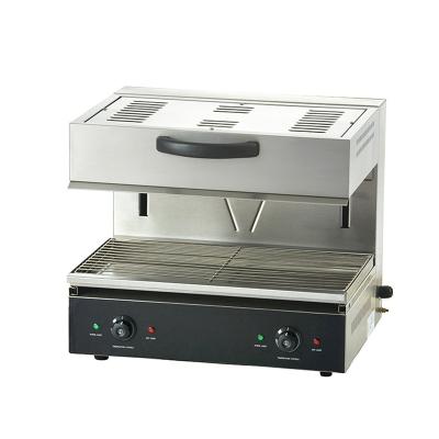 China Hotels Commercial Electric Kitchen Salamander Use Stainless Steel Table Top Salamander Kitchen Equipment for sale