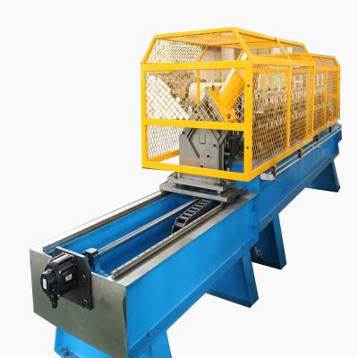 China Automatic Building Material Stores Cold Roll Forming Machine To Make Galvanized Steel U Shape Steel Purlin Profile for sale