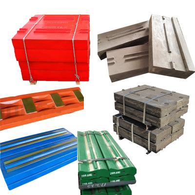 China Building Material Shops 1315 Movable Horizontal Shaft Compactor Hammer Rock Crusher Spare Part Wear Part Blow Bars for sale