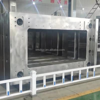 China Mine Machinery Brass Iron Welding Rack Welded Plates Drilled Precise Thicker Rack Chassis Generate Power Plant for sale