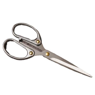 China Office Use Portable Chinese Retro Style Paper-cutter Stainless Steel Paper Cutting Scissors Office Shears For Opening for sale