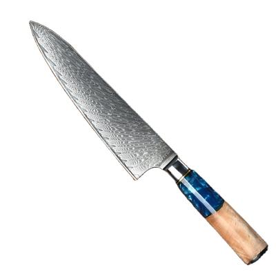 China Viable 8 Inch Damascus Stainless Steel Chef's Knife Kitchen Gadgets Professional Kitchen Knife for sale