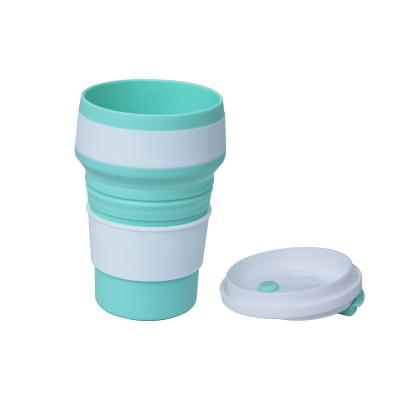 China Factory Supply Sustainable Folding Water Cup Portable Folding Sport Water Cup for sale