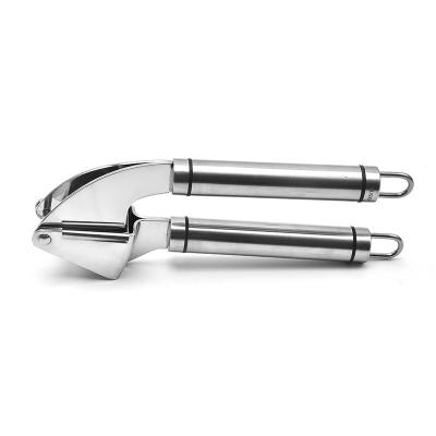 China Durable High Quality Stainless Steel Kitchen Garlic Presser Stainless Steel Garlic Presser for sale