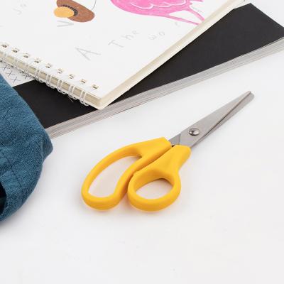 China Hot Sale Stainless Steel Food Grade Rainbow Color Kid Cutting Scissors Multifunctional Vegetable and Meat Cutter Portable Kids Food Scissors for sale