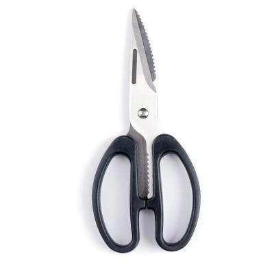 China Rubber The Wholesale Price Kitchen Scissors Stainless Steel Multifunctional Household Scissors for sale