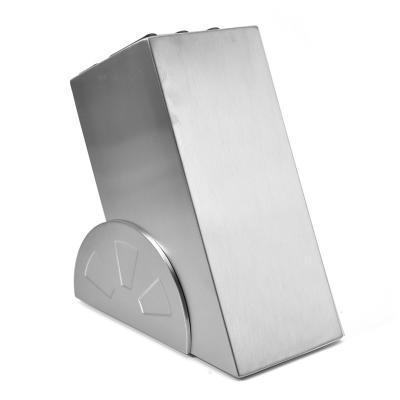 China High Sustainable Cost Effective Stainless Steel Knife Holder Set With Block Knife Holder Block for sale