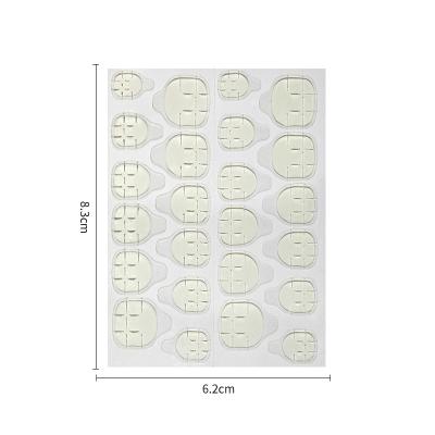 China Easy operation the new lengthened double-sided strip of transparent false nail is used to press the gel nail tip for sale