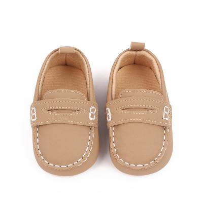 China New breathable baby shoes spring and autumn 0-12 months baby shoes fashion bean shoes wholesale for sale