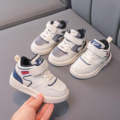 China New Arrival Breathable Baby Sports Shoes Fashion Leisure Both Thin Cotton Primary Layers Shoes And College Walking Shoes for sale